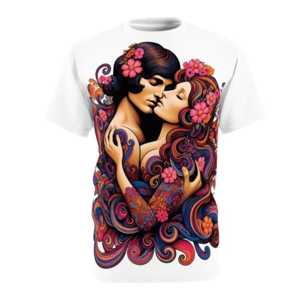 The Lovers #1 Unisex  Tee (AOP) - Image 2