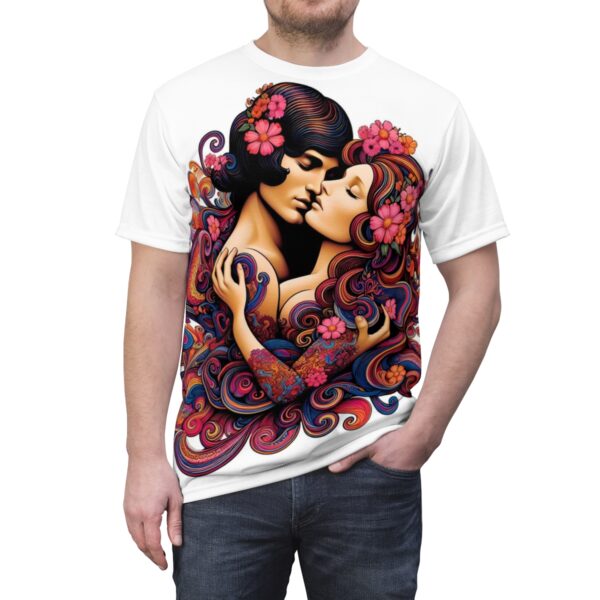 The Lovers #1 Unisex  Tee (AOP)